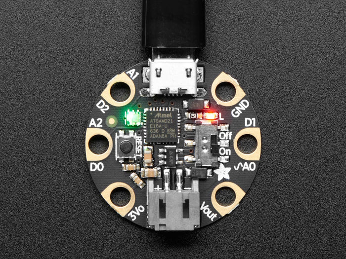 Adafruit GEMMA M0 - Miniature wearable electronic platform by Adafruit - The Pi Hut
