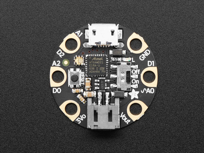 Adafruit GEMMA M0 - Miniature wearable electronic platform by Adafruit - The Pi Hut