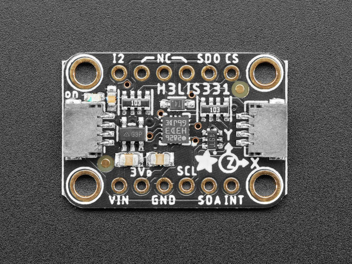 Adafruit H3LIS331 Ultra High Range Triple-Axis Accelerometer (STEMMA QT / Qwiic) by Adafruit - The Pi Hut