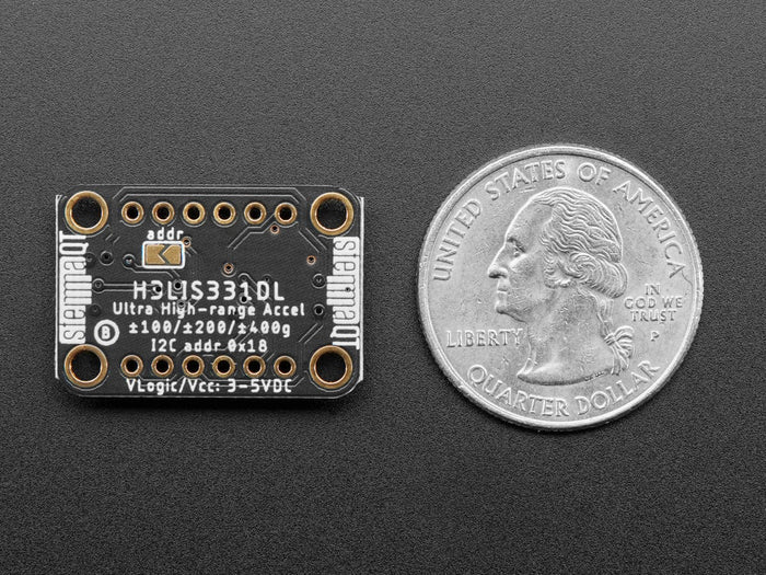 Adafruit H3LIS331 Ultra High Range Triple-Axis Accelerometer (STEMMA QT / Qwiic) by Adafruit - The Pi Hut