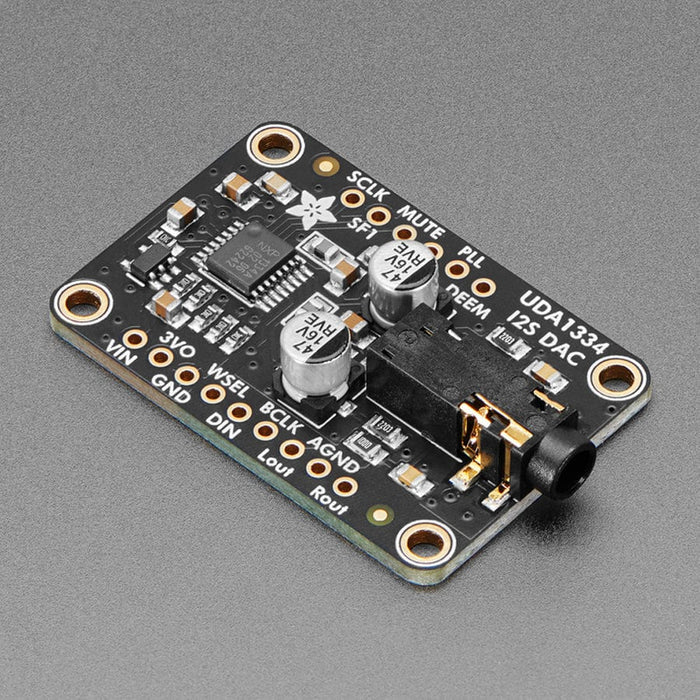 Adafruit I2S Stereo Decoder - UDA1334A Breakout by Adafruit - The Pi Hut