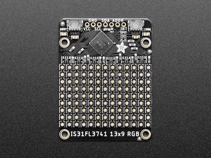 Adafruit IS31FL3741 13x9 PWM RGB LED Matrix Driver (STEMMA QT / Qwiic) by Adafruit - The Pi Hut