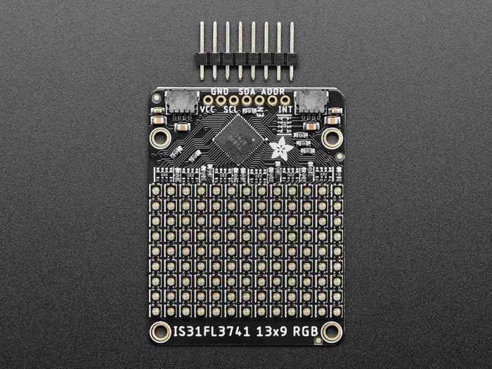 Adafruit IS31FL3741 13x9 PWM RGB LED Matrix Driver (STEMMA QT / Qwiic) by Adafruit - The Pi Hut