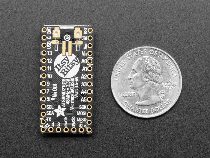 Adafruit ItsyBitsy M0 Express - for CircuitPython & Arduino IDE by Adafruit - The Pi Hut