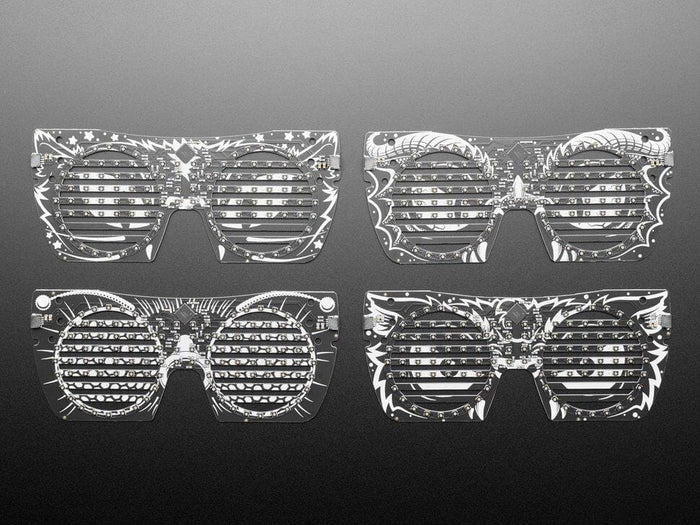 Adafruit LED Glasses Starter Kit by Adafruit - The Pi Hut