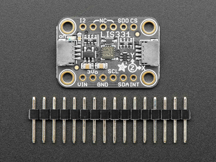Adafruit LIS331 Triple-Axis Wide-Range ±24g Accelerometer (STEMMA QT / Qwiic) by Adafruit - The Pi Hut