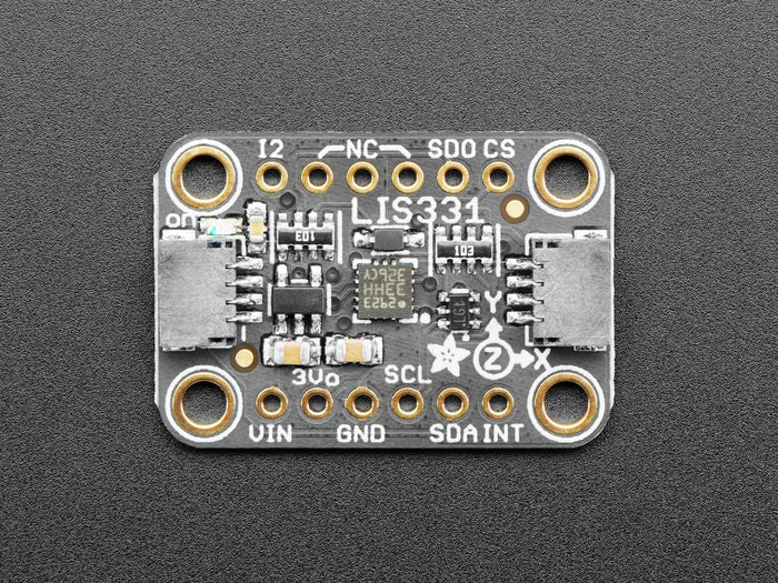 Adafruit LIS331 Triple-Axis Wide-Range ±24g Accelerometer (STEMMA QT / Qwiic) by Adafruit - The Pi Hut
