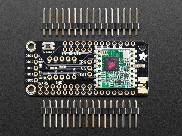 Adafruit LoRa Radio FeatherWing - RFM95W 433 MHz (RadioFruit) by Adafruit - The Pi Hut