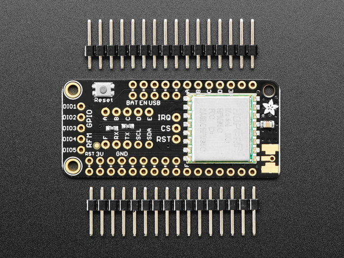 Adafruit LoRa Radio FeatherWing - RFM95W 900 MHz (RadioFruit) by Adafruit - The Pi Hut