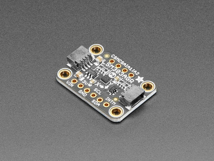 Adafruit LSM303AGR Accelerometer Magnetometer - STEMMA QT Qwiic by Adafruit - The Pi Hut