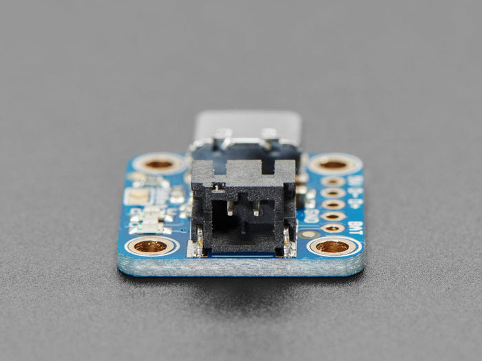 Adafruit Micro-Lipo Charger for LiPoly Batt with USB Type C Jack by Adafruit - The Pi Hut