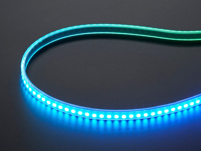 Adafruit Mini Skinny NeoPixel Digital RGB LED Strip - 144 LED/m (1m WHITE) by Adafruit - The Pi Hut