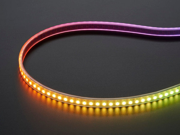 Adafruit Mini Skinny NeoPixel Digital RGB LED Strip - 144 LED/m (1m WHITE) by Adafruit - The Pi Hut