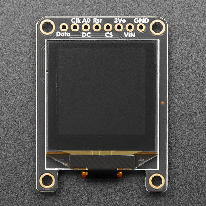 Adafruit Monochrome 1.12" 128x128 OLED Graphic Display (STEMMA QT / Qwiic) by Adafruit - The Pi Hut