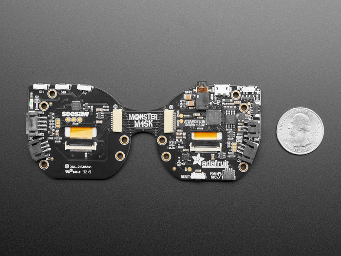 Adafruit MONSTER M4SK - DIY Electronic Eyes Mask [discontinued] by Adafruit - The Pi Hut