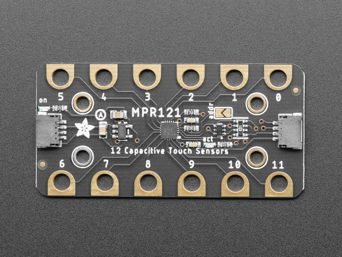 Adafruit MPR121 12-Key Capacitive Touch Sensor Gator Breakout (STEMMA QT / Qwiic) by Adafruit - The Pi Hut