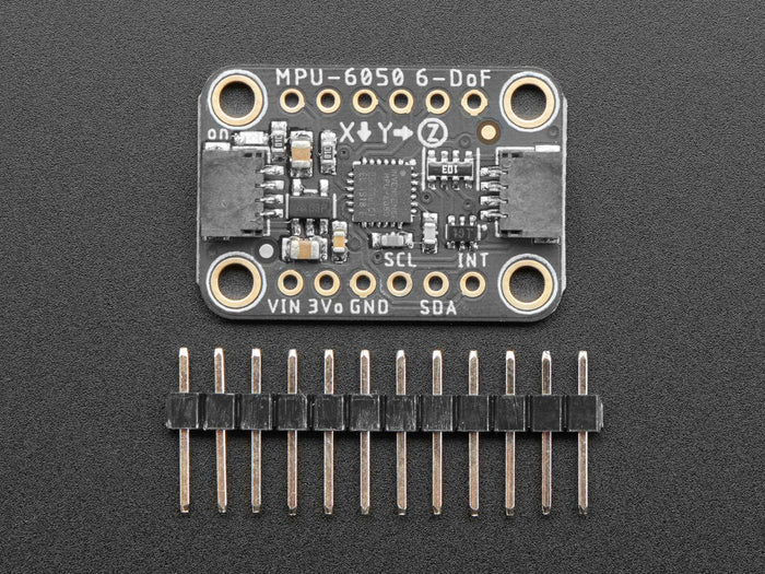 Adafruit MPU-6050 6-DoF Accel and Gyro Sensor - STEMMA QT Qwiic by Adafruit - The Pi Hut