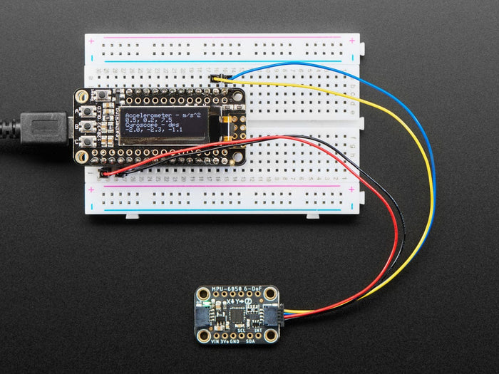 Adafruit MPU-6050 6-DoF Accel and Gyro Sensor - STEMMA QT Qwiic by Adafruit - The Pi Hut