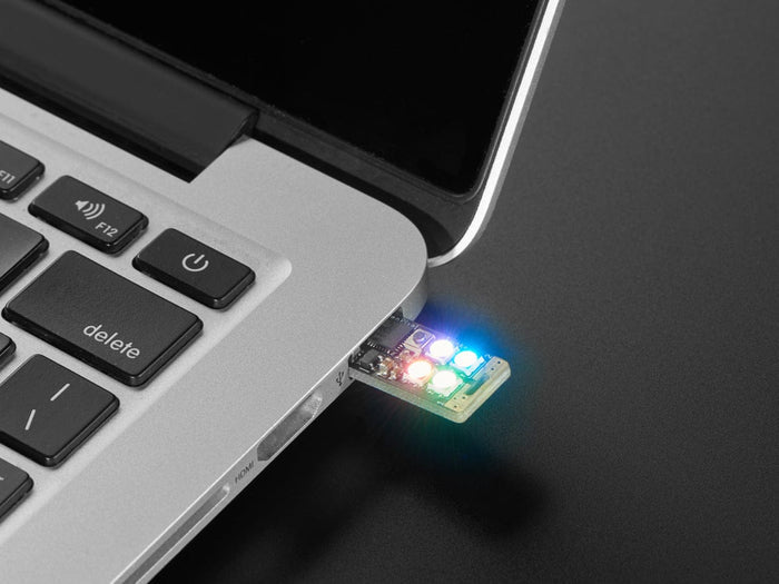 Adafruit Neo Trinkey - SAMD21 USB Key with 4 NeoPixels by Adafruit - The Pi Hut
