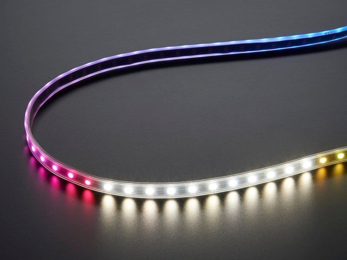 Adafruit NeoPixel Digital RGBW LED Strip - 1m Black PCB 60 LED/m [Discontinued] by Adafruit - The Pi Hut