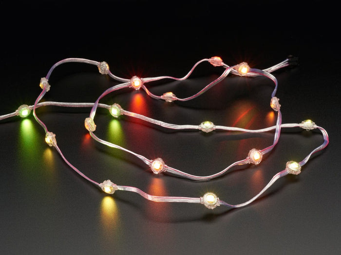 Adafruit NeoPixel LED Dots Strand - 20 LED 4" Pitch by Adafruit - The Pi Hut