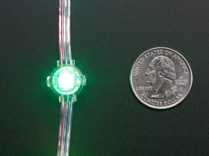 Adafruit NeoPixel LED Dots Strand - 20 LEDs at 2" Pitch by Adafruit - The Pi Hut