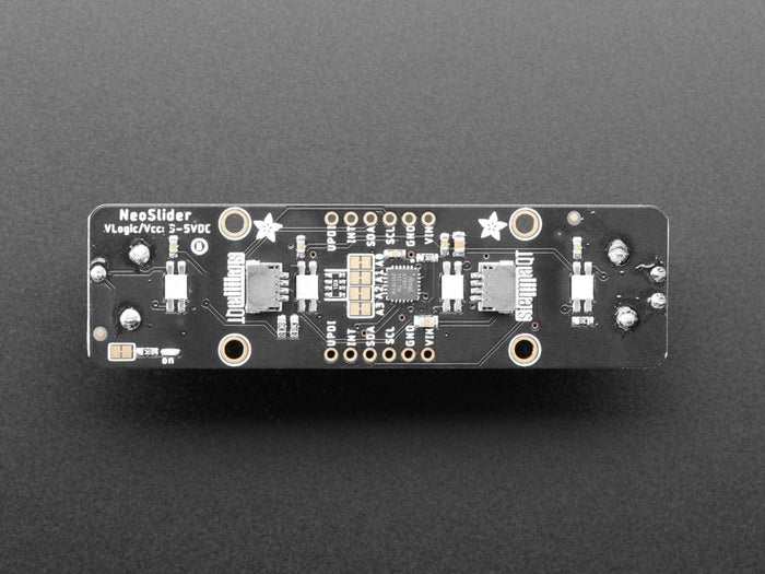 Adafruit NeoSlider I2C QT Slide Potentiometer with 4 NeoPixels - STEMMA QT / Qwiic by Adafruit - The Pi Hut