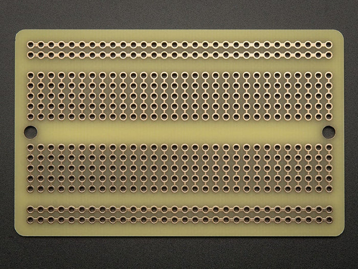 Adafruit Perma-Proto Half-sized Breadboard PCB - 3 Pack! by Adafruit - The Pi Hut