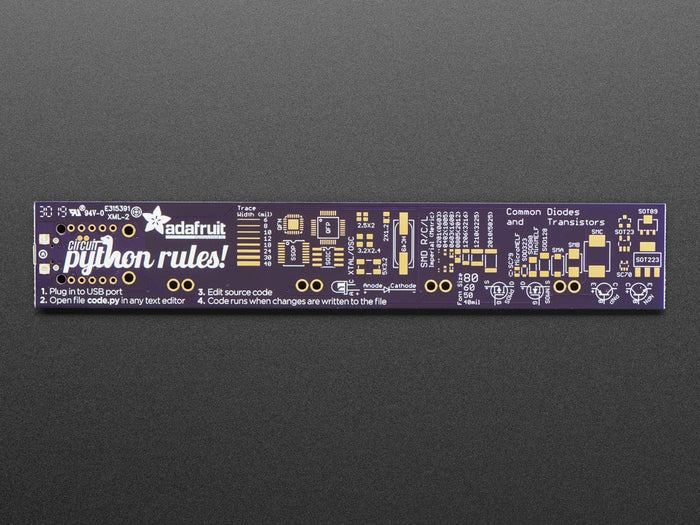 Adafruit PyRuler - Engineer Reference Ruler with CircuitPython by Adafruit - The Pi Hut