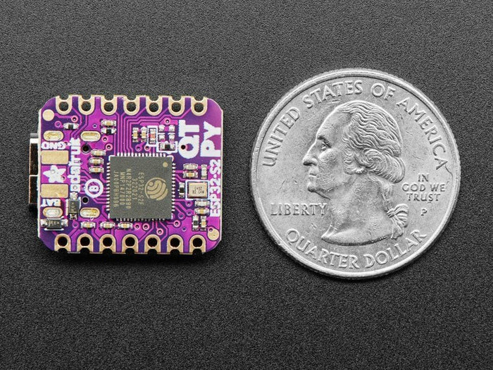 Adafruit QT Py ESP32-S2 WiFi Dev Board with STEMMA QT by Adafruit - The Pi Hut