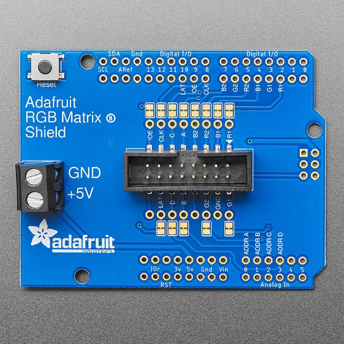 Adafruit RGB Matrix Shield for Arduino by Adafruit - The Pi Hut