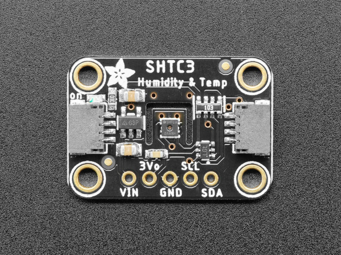 Adafruit Sensirion SHTC3 Temperature & Humidity Sensor (STEMMA QT / Qwiic) by Adafruit - The Pi Hut