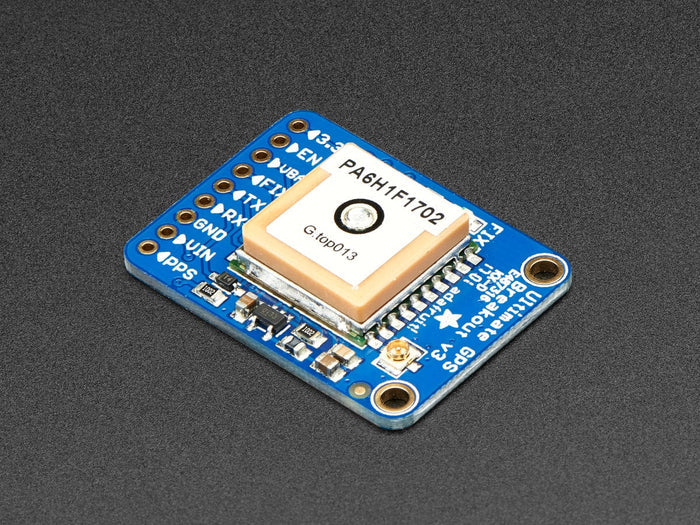 Adafruit Ultimate GPS Breakout - 66 channel w/10 Hz updates (Version 3) by Adafruit - The Pi Hut