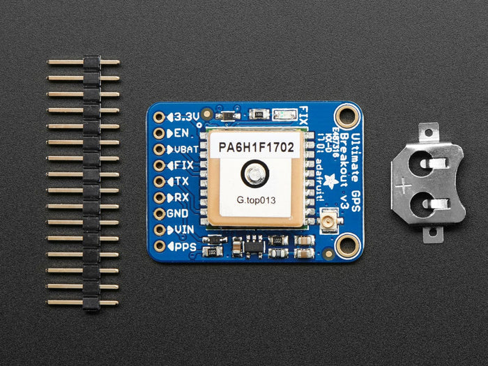 Adafruit Ultimate GPS Breakout - 66 channel w/10 Hz updates (Version 3) by Adafruit - The Pi Hut