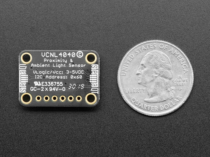 Adafruit VCNL4040 Proximity and Lux Sensor - STEMMA QT / Qwiic by Adafruit - The Pi Hut