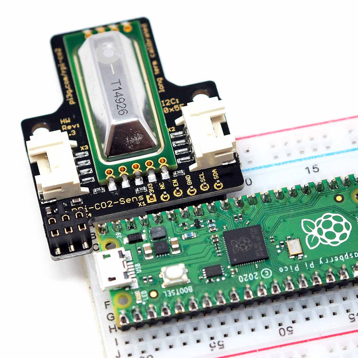 Advanced CO2 Sensor Breakout Board for Raspberry Pi [Discontinued] by Pi3g - The Pi Hut
