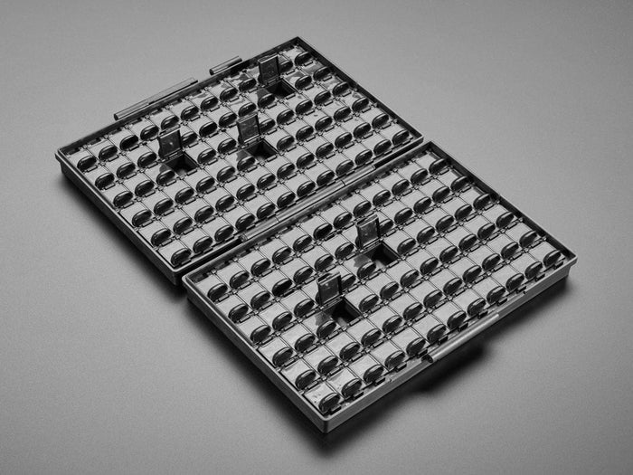 AideTek Box-All 144 Compartment ESD-Safe SMD Component Storage by The Pi Hut - The Pi Hut