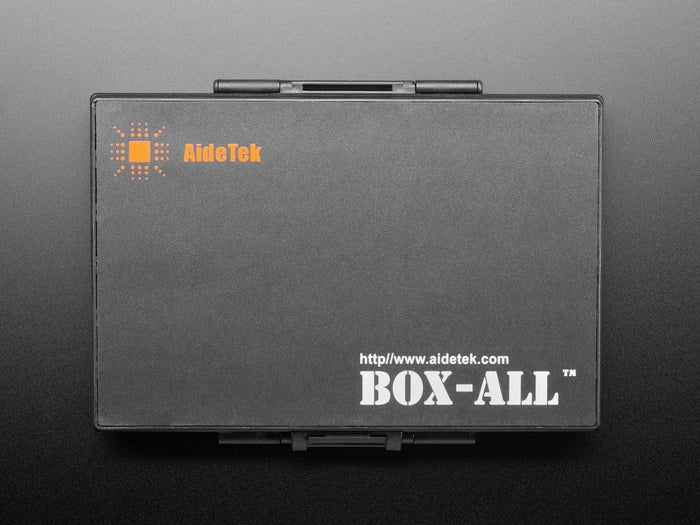 AideTek Box-All 144 Compartment ESD-Safe SMD Component Storage by The Pi Hut - The Pi Hut