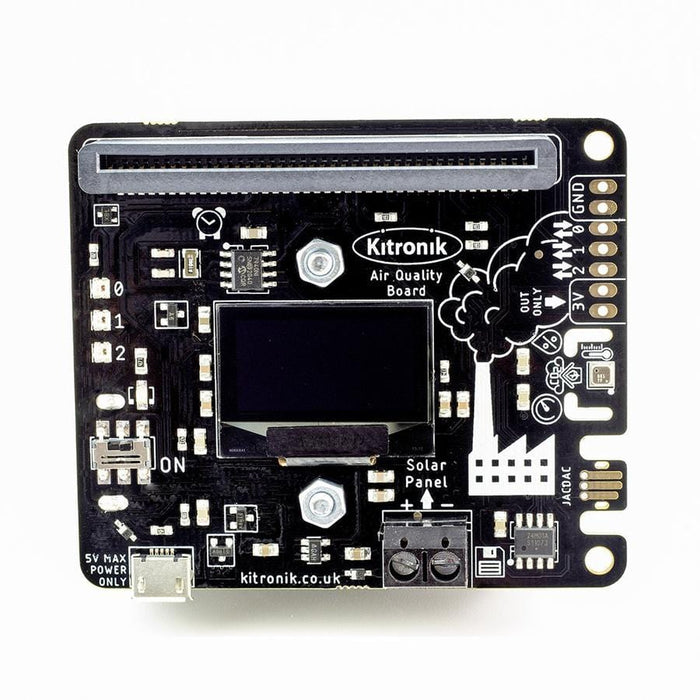 Air Quality and Environmental Board for micro:bit by Kitronik - The Pi Hut