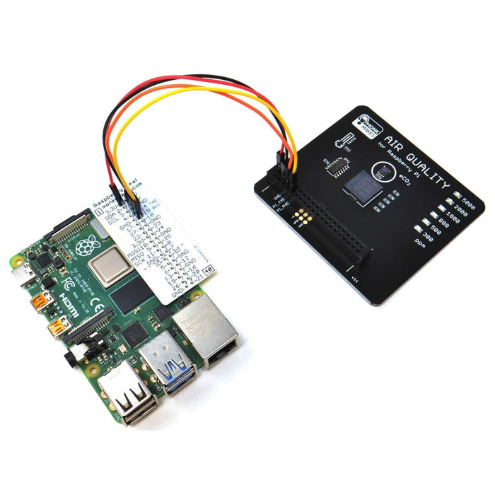 Air Quality Kit for Raspberry Pi 400 [Discontinued] by Monk Makes - The Pi Hut