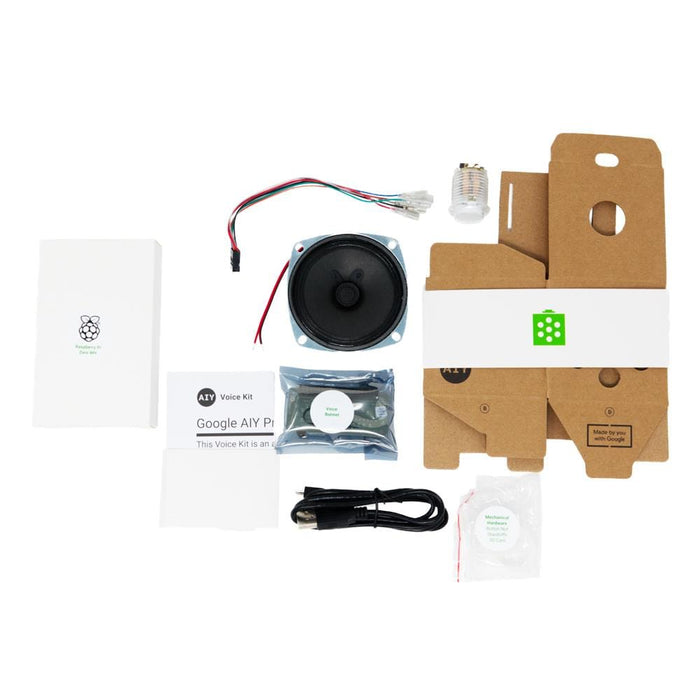 AIY Voice Kit v2 (includes Raspberry Pi Zero WH) [discontinued] by Google - The Pi Hut