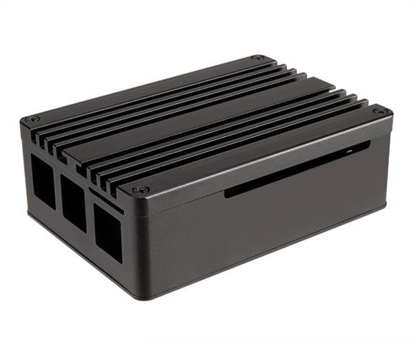 Akasa Pi-4 Pro Fanless Raspberry Pi 4 Case [discontinued] by Akasa - The Pi Hut