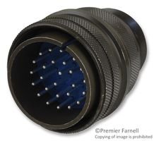 AMPHENOL INDUSTRIAL 97-3106A-28-12P CIRCULAR CONNECTOR PLUG SIZE 28, 26POS, CABLE