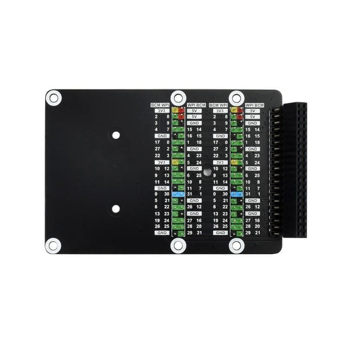 Angled GPIO Header Adapter for Raspberry Pi 500/400 [Discontinued] by Waveshare - The Pi Hut