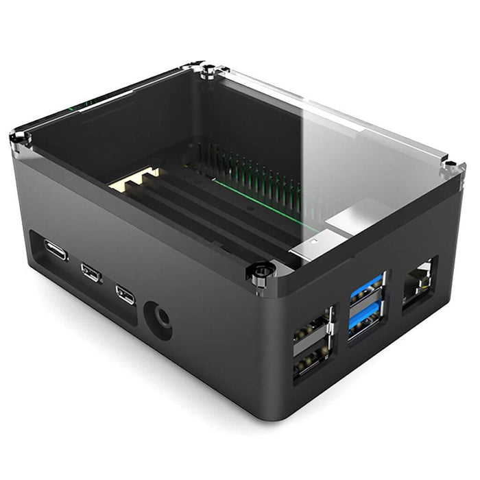 Anidees PRO Raspberry Pi 4 Case - Black by Anidees - The Pi Hut