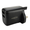 Dual-USB Charger (UK Plug) by ANSMANN - The Pi Hut