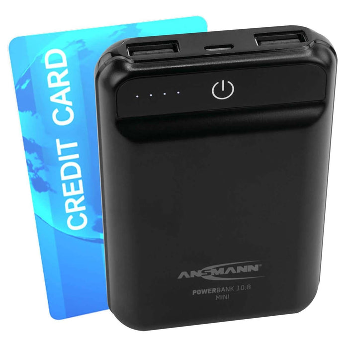 ANSMANN Power Bank 10.8 Mini (10,000mAh) [Discontinued] by ANSMANN - The Pi Hut