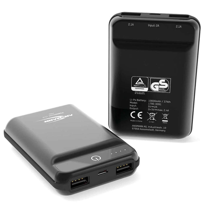 ANSMANN Power Bank 10.8 Mini (10,000mAh) [Discontinued] by ANSMANN - The Pi Hut