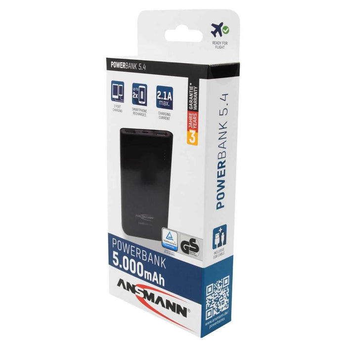 ANSMANN Power Bank 5.4 (5000mAh) [Discontinued] by ANSMANN - The Pi Hut