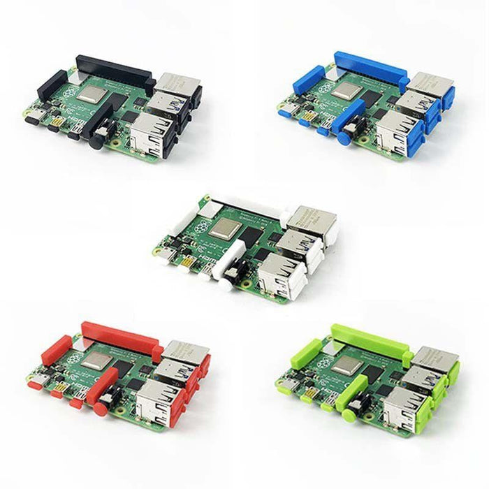 Anti-Dust Silicone Covers for Raspberry Pi 4 [Discontinued] by The Pi Hut - The Pi Hut